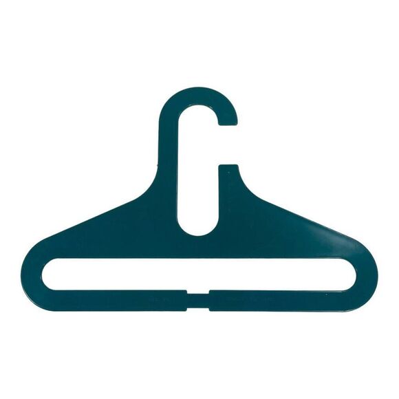 B&G NYC Retro MCM Mod Plastic Hangers Set Of 3 Green Yellow Space Age Decor LOT - Picture 2 of 16